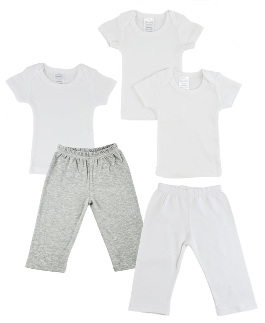 Tiny Trendsetter Essentials Pack - T-Shirts and Track Sweatpants